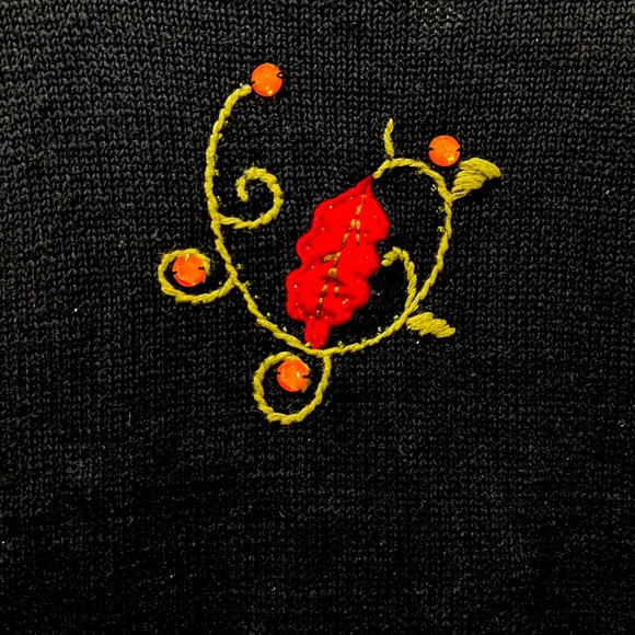 VINTAGE BOBBIE BROOKS EMBROIDERED VEST - Picture 7 of 7